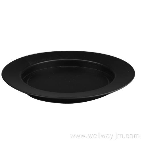 Round Stainless Steel Bowl With Lid And Tray